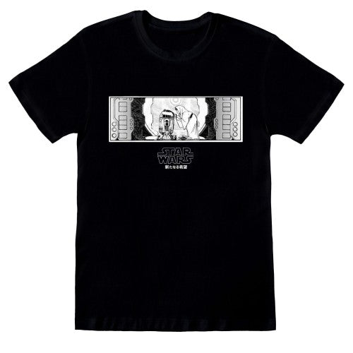 Front - Star Wars Unisex Adult Obi Wan Kenobi T-Shirt