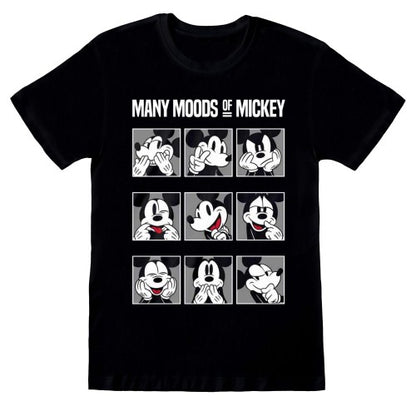 Front - Mickey Mouse & Friends Unisex Adult Many Moods Of Mickey T-Shirt