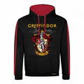 Front - Harry Potter Unisex Adult Property of Gryffindor Contrast Hoodie