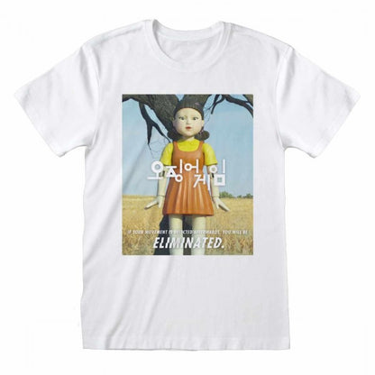 Front - Squid Game Unisex Adult Eliminated T-Shirt