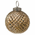 Front - The Noel Collection Burnished Christmas Bauble