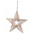 Front - Hill Interiors Wooden Star Hanging Ornament
