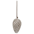 Front - Hill Interiors Pinecone Christmas Hanging Ornament