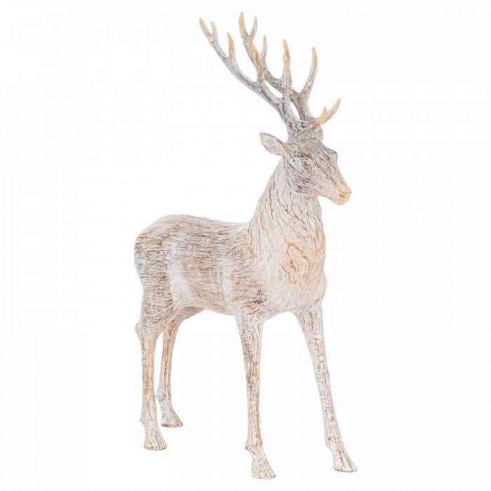 Front - Hill Interiors Stag Statue
