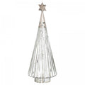 Front - Hill Interiors The Noel Collection Glass Star Christmas Tree Topper