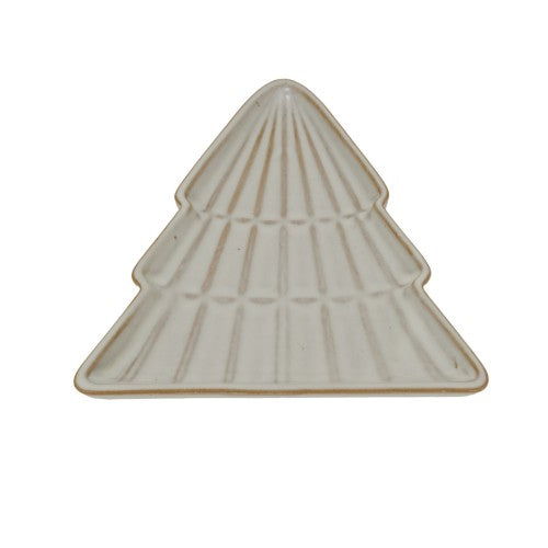 Front - Hill Interiors Ceramic Christmas Tree Dish