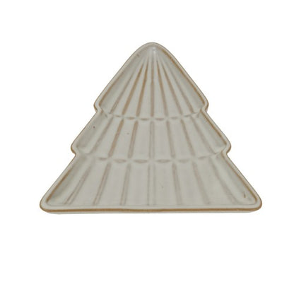 Front - Hill Interiors Ceramic Christmas Tree Dish