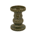 Front - Hill Interiors Ceramic Pillar Candle Holder