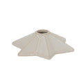 Front - Hill Interiors Ceramic Star Christmas Candle Holder