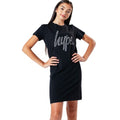 Front - Hype Girls Diamante Script T-Shirt Dress