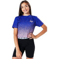 Front - Hype Childrens/Kids Speckle Fade Crop Top