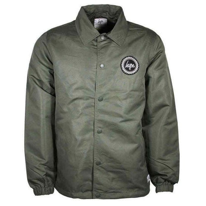 Front - Hype Mens Coach Crest Jacket