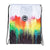 Front - Hype Drips Drawstring Bag