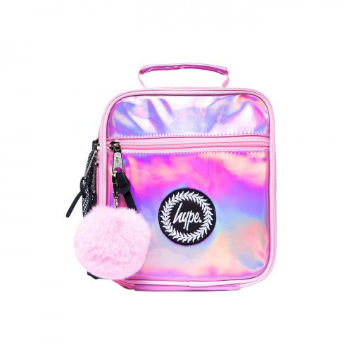 Front - Hype Holographic Lunch Bag