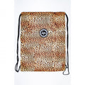 Front - Hype Leopard Drawstring Bag