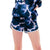 Front - Hype Girls Tie Dye Sweat Shorts