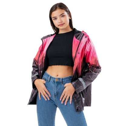 Front - Hype Girls Drips Raincoat
