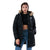 Front - Hype Girls Fitted Parka