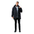 Front - Hype Mens Luxe Longline Parka