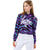 Front - Hype Girls Funky Zeb-Pard Crop Hoodie