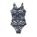 Front - Hype Womens/Ladies Wave One Piece Swimsuit