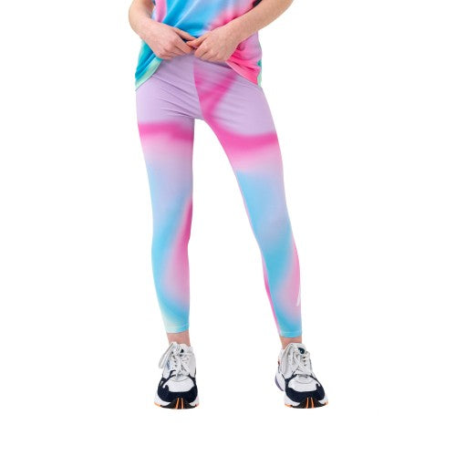 Front - Hype Girls Pastel Wave Script Leggings