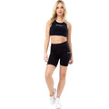 Front - Hype Womens/Ladies Scribble Ribbed Bralette