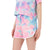 Front - Hype Girls Dream Smudge Script Casual Shorts