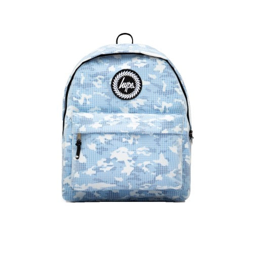 Front - Hype Camo Grid Tonal Backpack