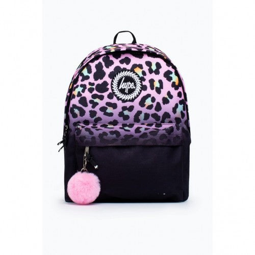 Front - Hype Disco Leopard Backpack