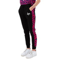 Front - Hype Girls Neon Cheetah Script Jogging Bottoms