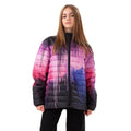 Front - Hype Girls Paint Splatter Padded Jacket