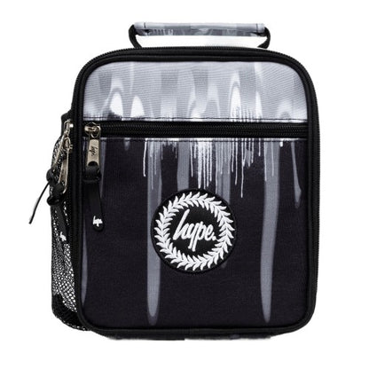 Front - Hype Gradient Drips Crest Lunch Bag