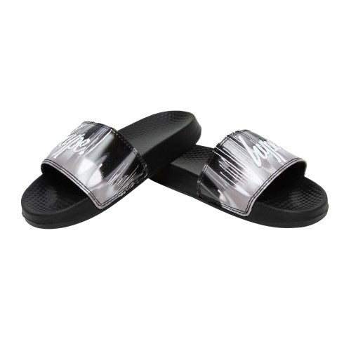 Front - Hype Childrens/Kids Gradient Drips Mini Script Sliders