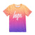 Front - Hype Girls Fade Script T-Shirt