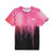 Front - Hype Girls Tie Dye Script T-Shirt