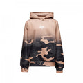 Front - Hype Boys Camo Mini Script Hoodie