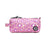 Front - Hype Tone On Tone Leopard Crest Pencil Case