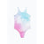 Front - Hype Girls Pastel Fade One Piece Swimsuit