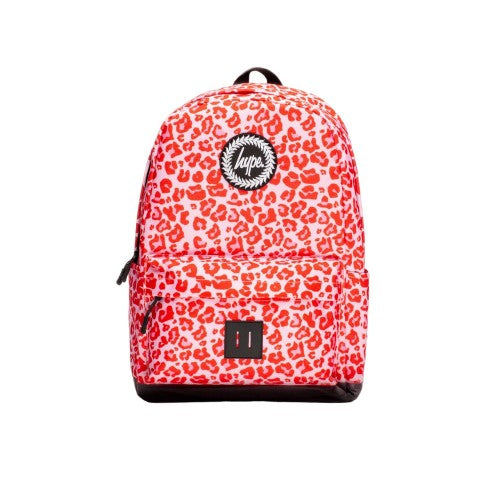 Front - Hype Leopard Backpack