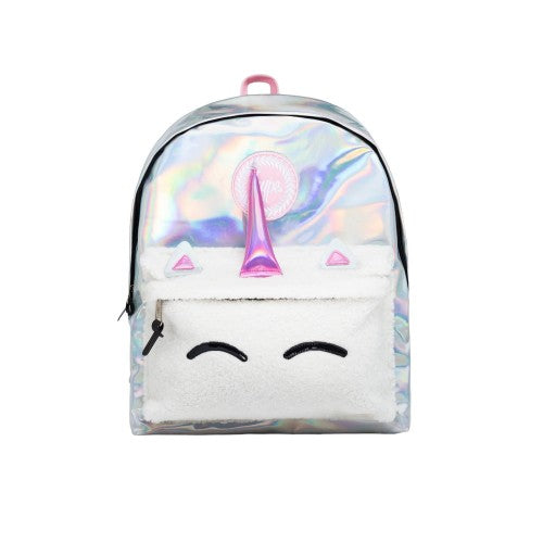 Front - Hype Unicorn 3D Borg Backpack