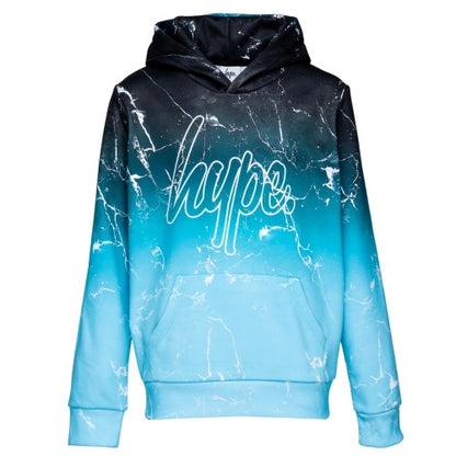 Front - Hype Childrens/Kids Marble Effect Hoodie
