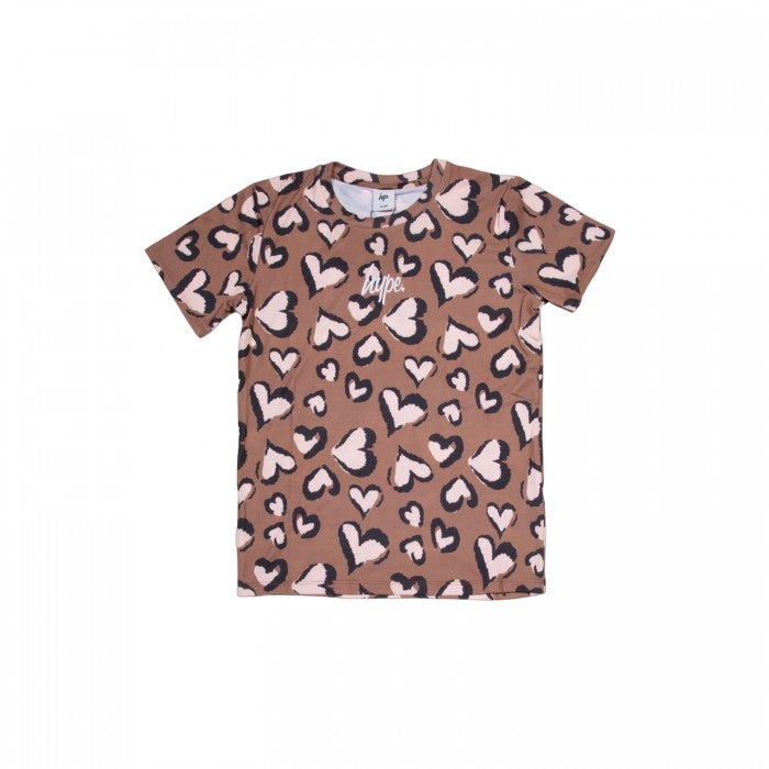 Front - Hype Girls Chrome Heart T-Shirt