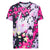 Front - Hype Girls Doodle Leopard Print T-Shirt