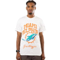 Front - Hype Unisex Adult Miami Dolphins NFL T-Shirt
