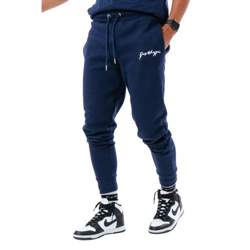 Front - Hype Mens Scribble Jogging Bottoms