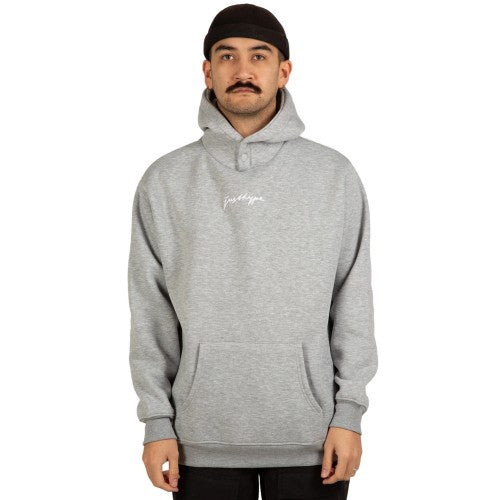 Front - Hype Mens Scribble Marl Hoodie