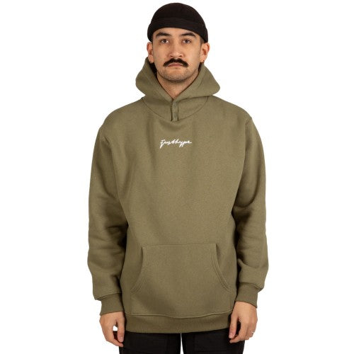 Front - Hype Mens Scribble Logo Hoodie