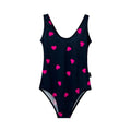 Front - Hype Womens/Ladies Scatter Heart One Piece Swimsuit