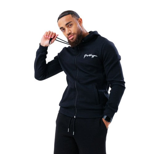Front - Hype Mens Scribble Full Zip Hoodie
